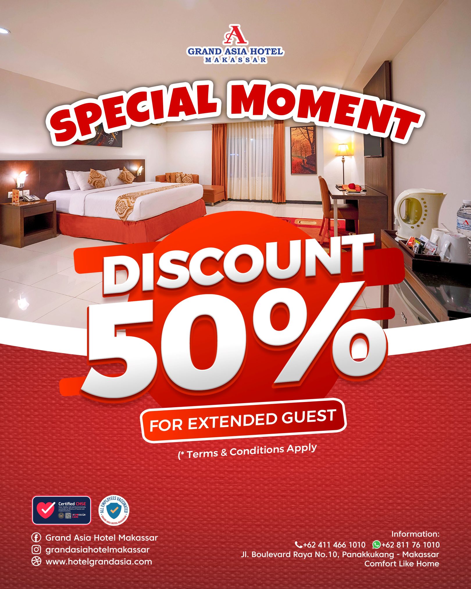 Promo Diskon 50% OFF